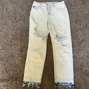 Alter’d state button fly jeans size 5 waist 27